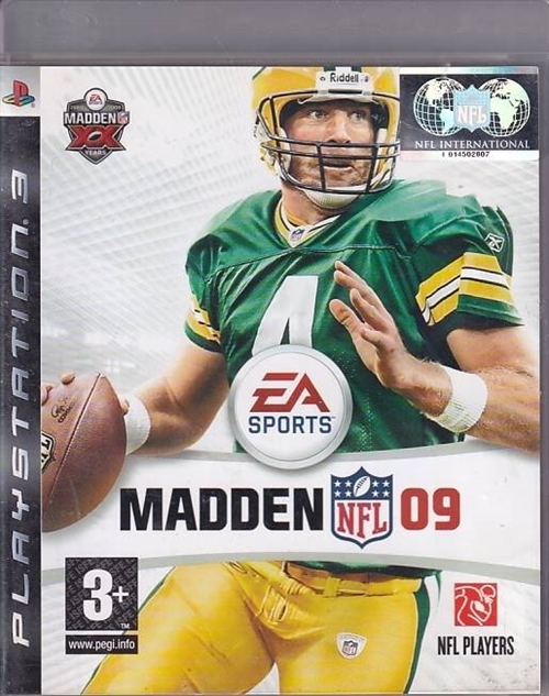 Madden NFL 09 - PS3 (B Grade) (Genbrug)
